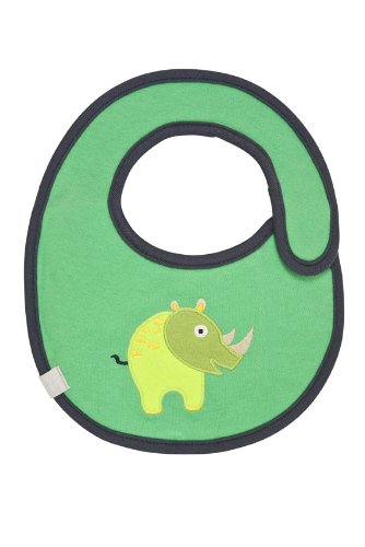 Lassig Waterproof Bib Small Wildlife Rhino 0-6 mo.