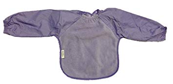 Silly Billyz Fleece Long Sleeve Bib, Lilac, Small