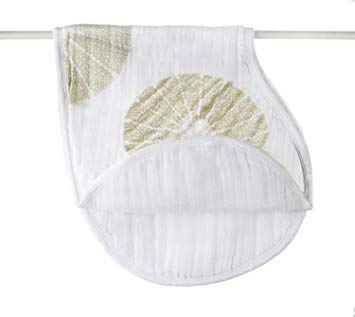 aden + anais Organic Cotton Muslin Burpy Bibs, Oasis