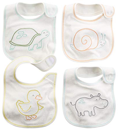 Carter's Bibs - Neutral - 4 ct