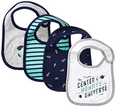 Carter's Baby Boys' 4 Pack Teething Bibs