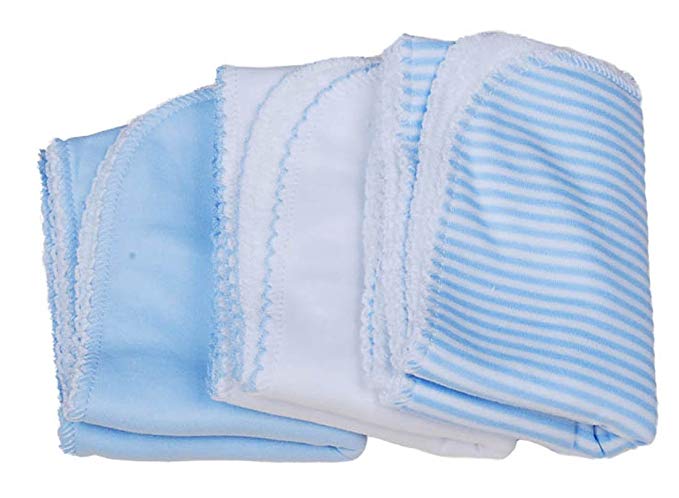 Kissy Kissy Baby Sets Striped Three Pack Of Burp Pads