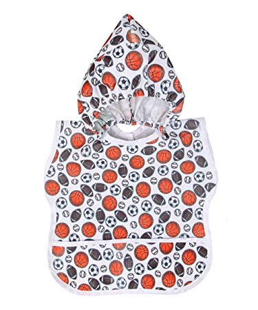 My Bibsie The Hooded Bib For Kids, Sports, 6 Months and Up