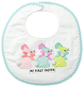 Mud Pie Unisex-Baby Newborn Easter Bib