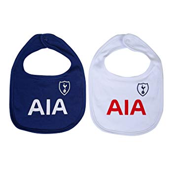 Tottenham Hotspur FC Bibs - Set of 2 - Bibs feature Spurs team colors and crest - Great for the Little...