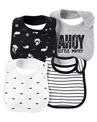 Carter's Baby Boys 4-Pack Ahoy Bibs