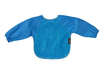 Sleeved Wonder Bib - Teal, Small