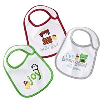 Carter's Christmas Bibs