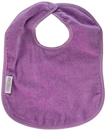 Silly Billyz Organic Toweling Bib, Plum