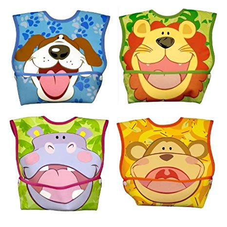 Dex Baby Dura-bib Big Mouth - 4 Pack