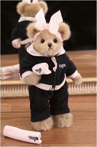 Zoe Zen Plush Yoga Teddy Bear