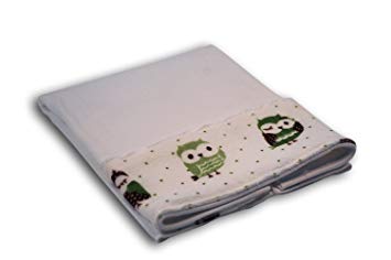 Caught Ya Lookin' Baby Burp Cloth, Owls