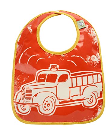 Sugarbooger Mini Bib Gift Set-of-Two, Firetruck