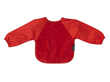 Mum 2 Mum Sleeved Wonder Bib, Large - Red