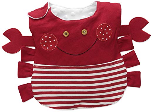 Mud Pie Baby Boys' Applique Bib